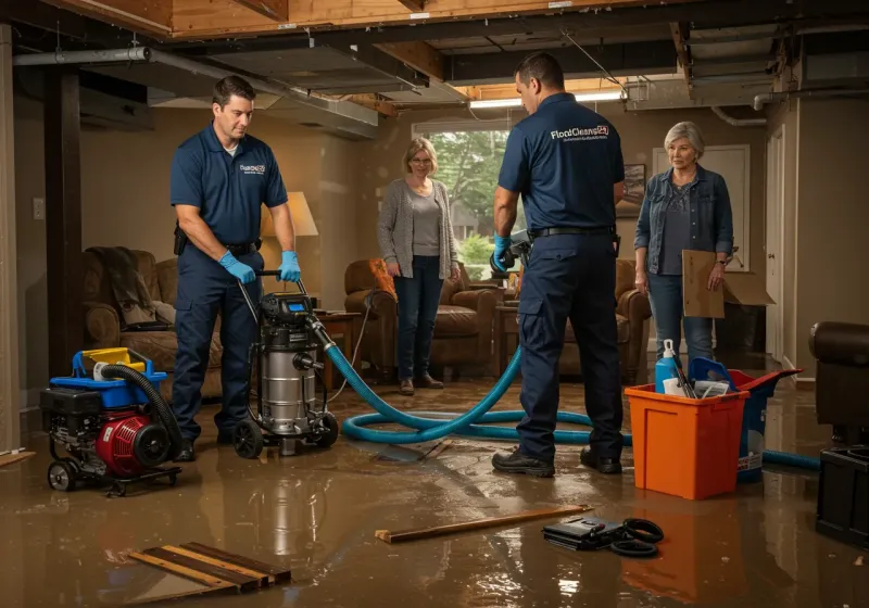 Basement Water Extraction and Removal Techniques process in Sunray, TX